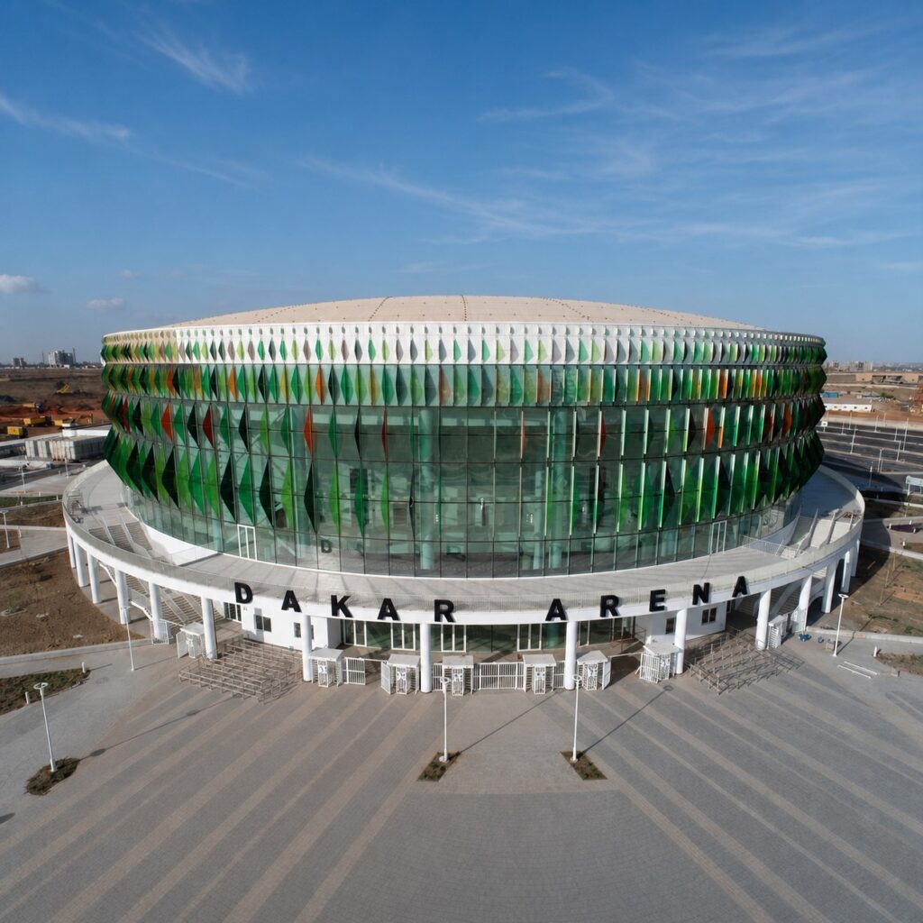 Dakar Arena dış cephe tabela sistemi